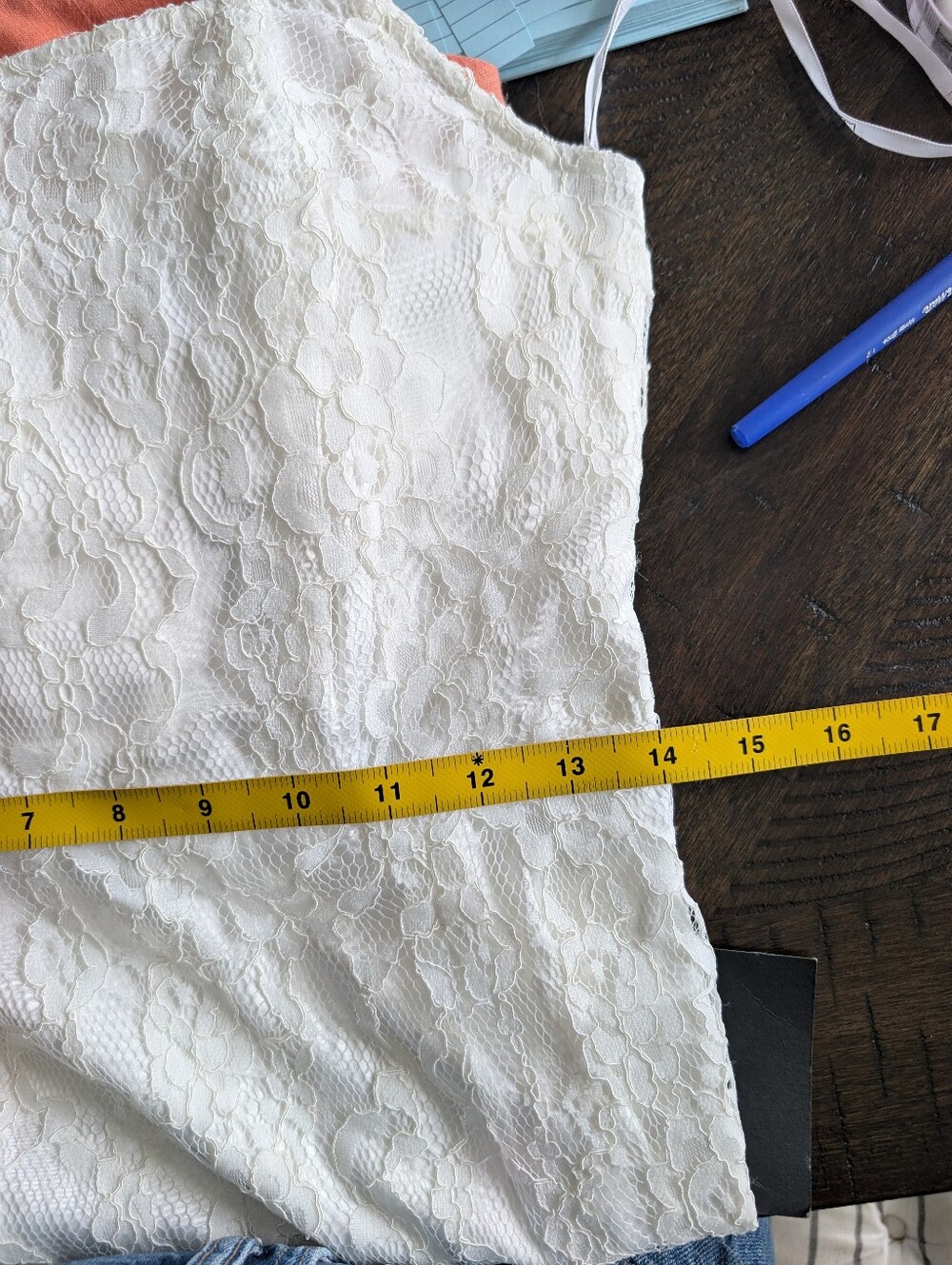 Lulu's White Lace Spaghetti Strap Dress - Picture 6 of 6